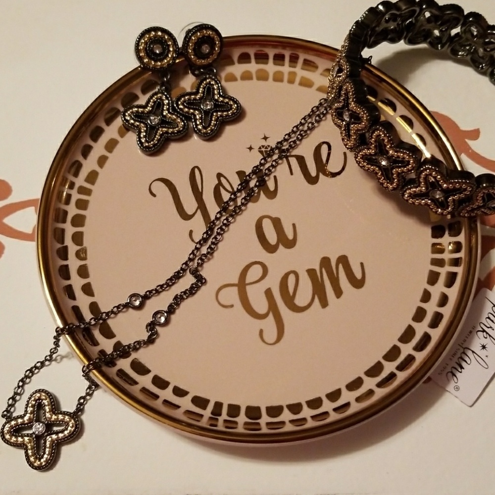 Park Lane Samoa necklace, earrings, and bracelet